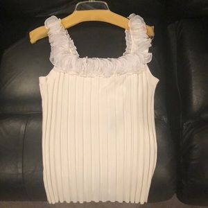 White Belldini top XL /L